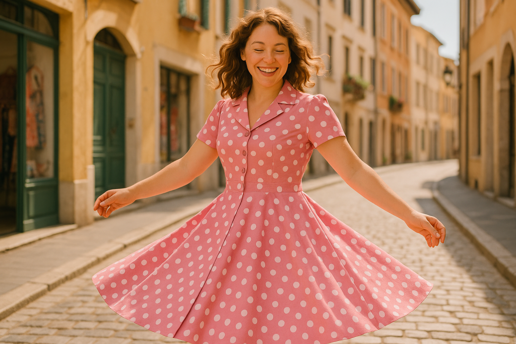 Why Polka Dots Became a 1950s Fashion Obsession