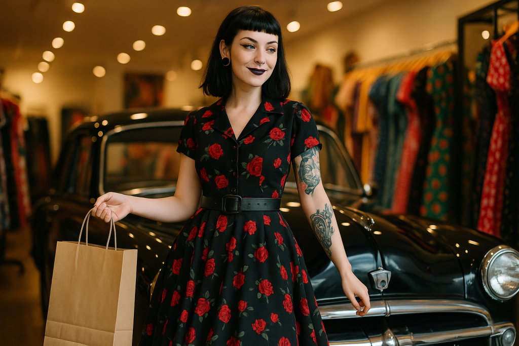Goth, Punk & Alt Girls: The Vintage Silhouettes with Bite