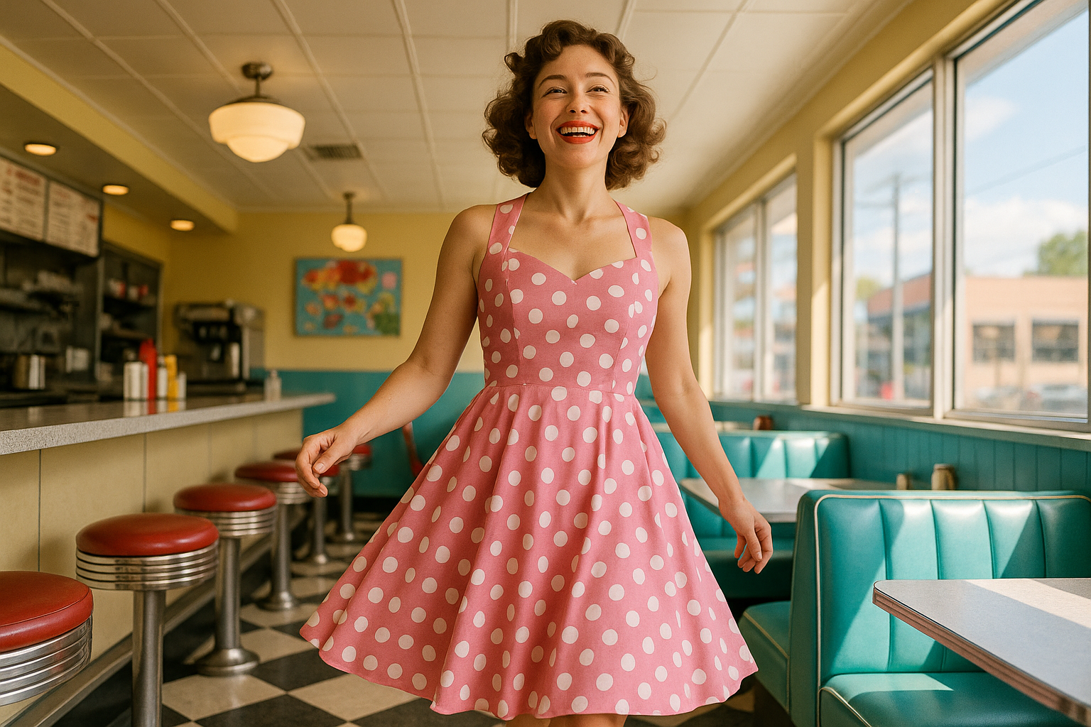 Why Polka Dots Became a 1950s Fashion Obsession style notes image