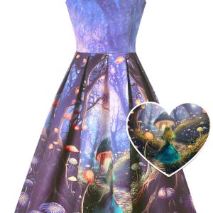Amanda Alice In Wonderland Swing Dress