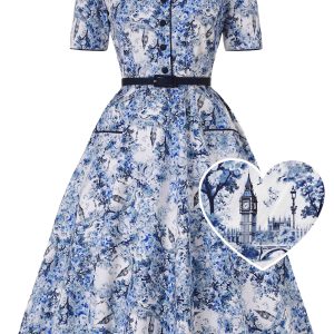 Mabel Big Ben Midi Shirt Dress