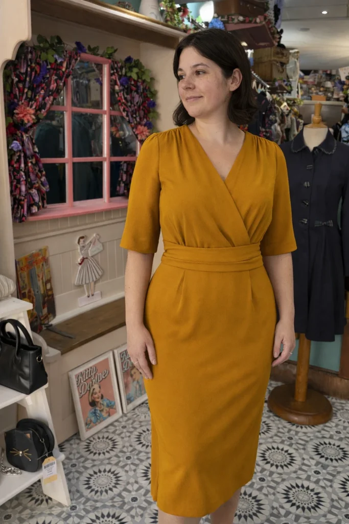 Styled preview in bookcase. Not a customer photo.